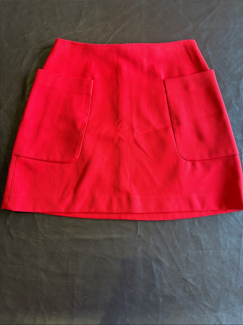 Express Red side Pocket Mini Skirt size 2